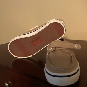 Ralph Lauren Velcro Boat Shoes size  3 New